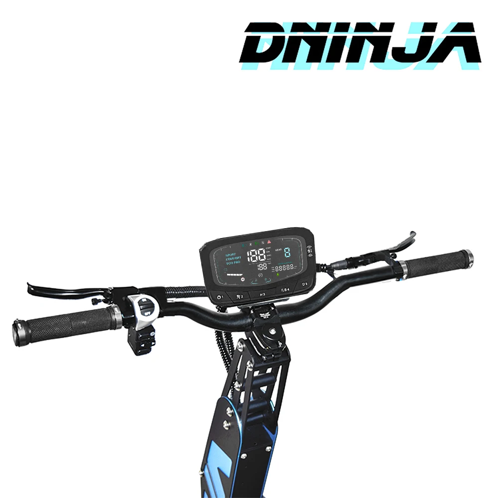 Dokma 11 дюймов синий D-Ninja Лидер продаж Новый дизайн двойной мотор 60 В 6000 Вт/72 7000 Вт высокоскоростной Электрический