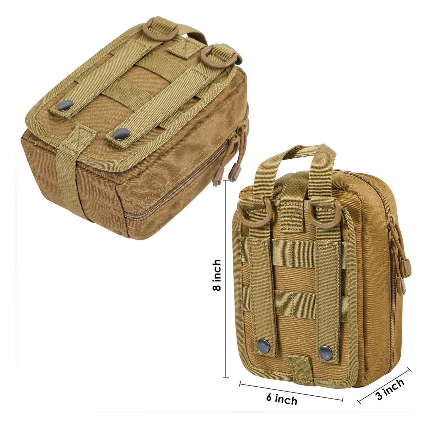 First Aid Pouch 1000d Nylon Tactical Molle Medical Pouch Utility Pouch