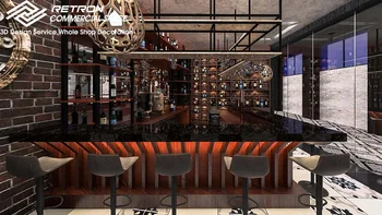 ★ Private Bar Counter Set Customized Bar Counter Design Commercial Cocktail Bar Counter