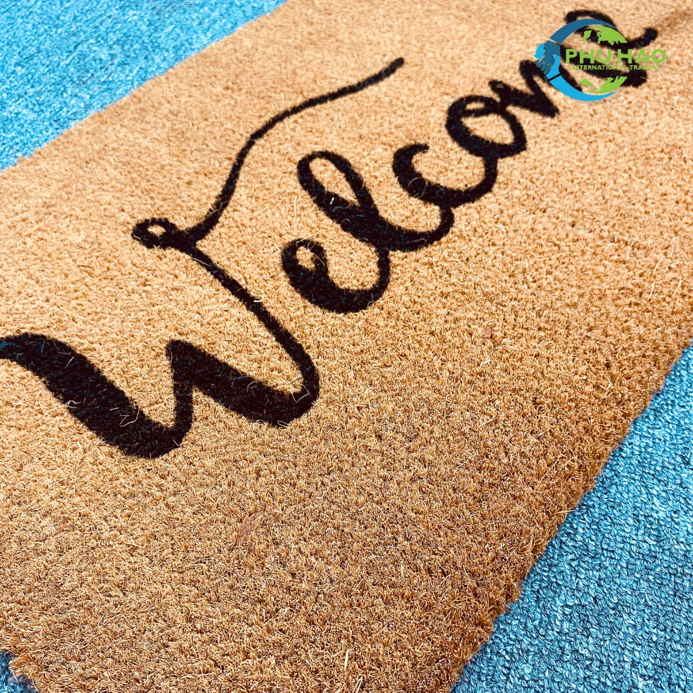 Hot Selling INDOOR MAT / DOOR MAT Eco-Friendly Elegance: Indoor Mat with Anti-Slip Base, 40x60cm, Coconut Fiber