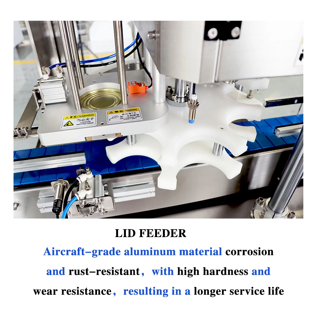 Guangzhou Factory Automatic High Speed Bubble Tea Can Sealing Machine Beer Can Seamer Coffee Can Sealer
