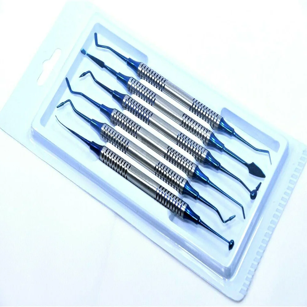 Medentra Dental Amalgam Plugger/Condenser – Stainless Steel, Flat Plastic Filling Spatula – Composite Restoration Tool