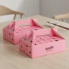 Caja personalizada para llevar con tapa a dos aguas