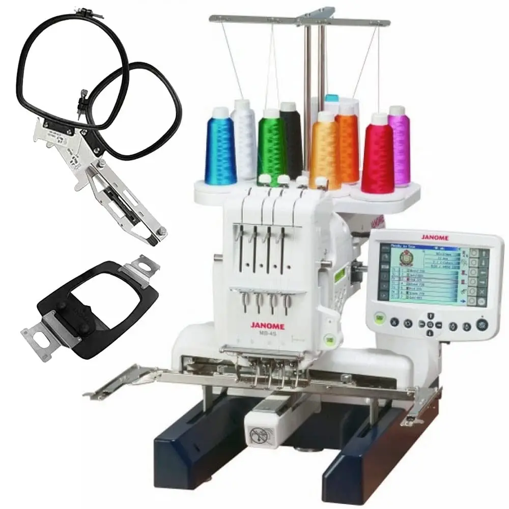 Doorstep Delivery For Janome MB4S FourNeedle Embroidery Machine with