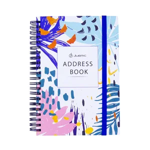 Custom Branded A5 Grid Notebook Die-Cut PP Plastic Cover, Custom Print Spiral Binding for Business Branding & Daily Use