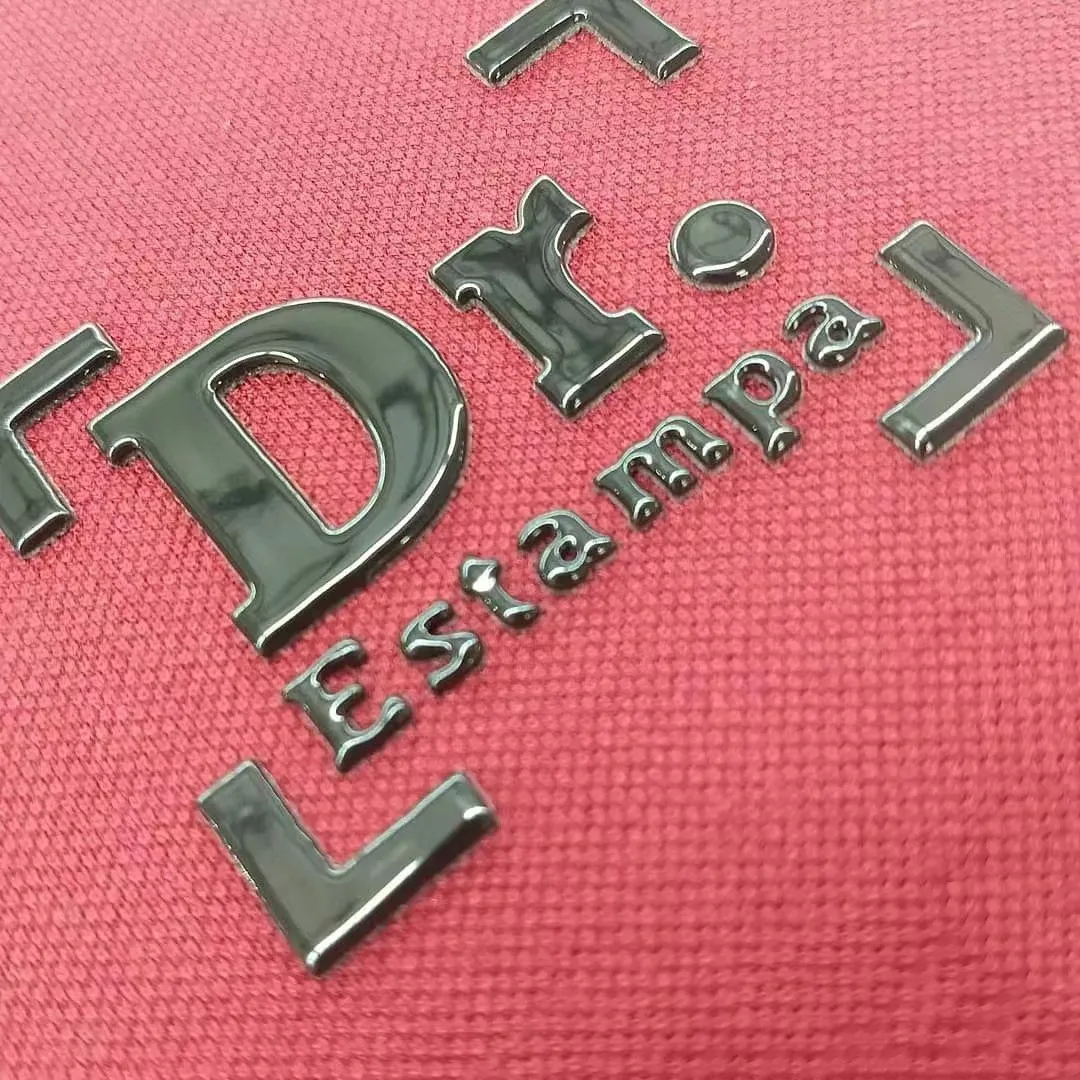 Custom Logo Offset Raised TPU Embossed Heat Transfer Labels Sticker for Clothing