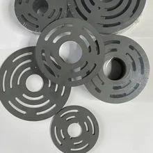 CNG gas PEEK Plastic Valve Plate for Air Compressor Parts Polyetheretherketone Corrosion Resistant Plastic Gasket PEEK valve