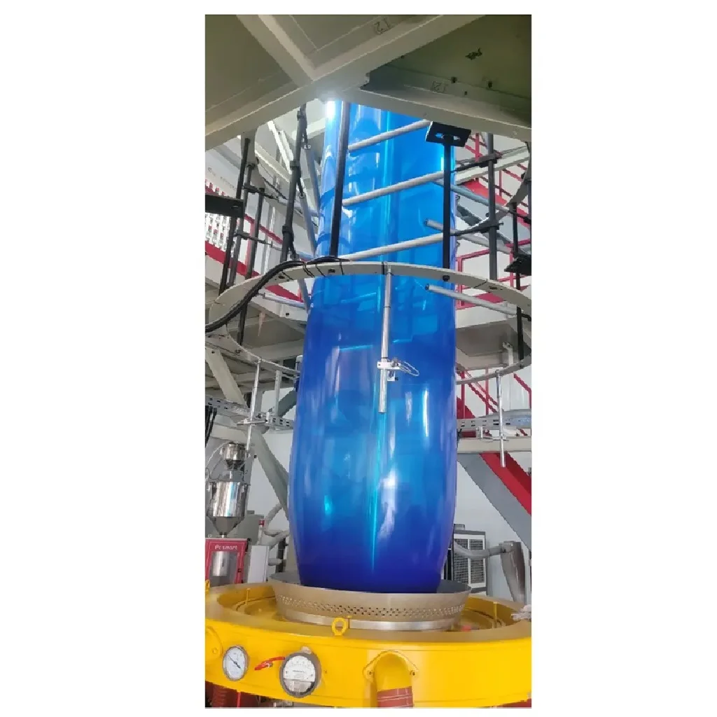 Custom Blue LLDPE Stretch Film Soft PE Plastic Moisture Proof No Print Protective Film for Metal Sheets Aluminum Made in Vietnam