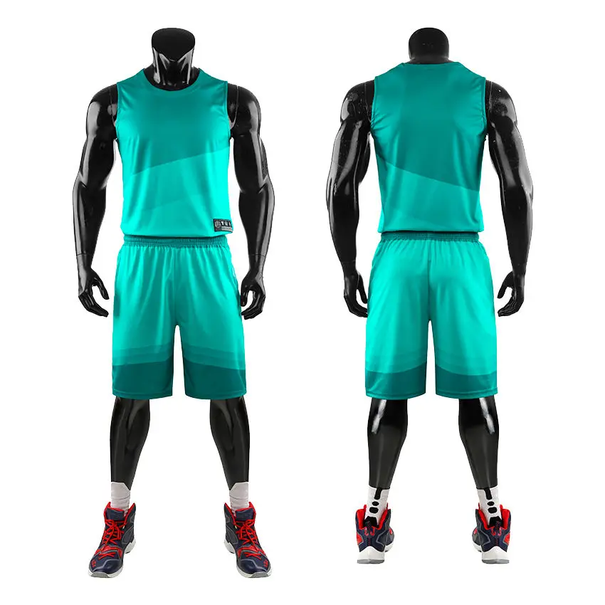 Оптовая продажа Баскетбольная одежда на заказ пустая дышащая баскетбольная форма оптом