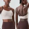 Almond + Brown Straps