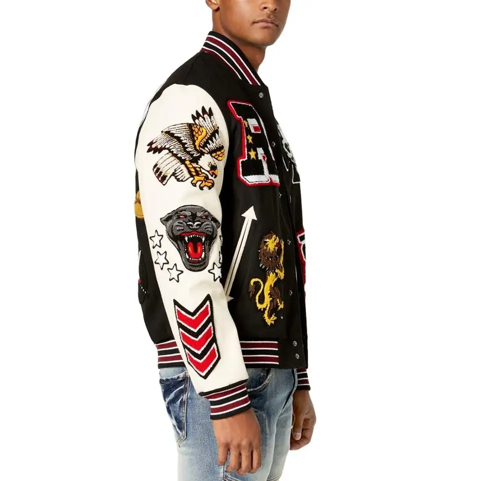 High Quality 2023 Custom Varsity Jacket Whole Sale Custom Varsity