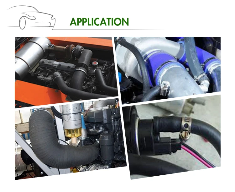 Flexible Motorcycle Rubber Water Freon Hose Tubing Fuel Tube Hose Pipe