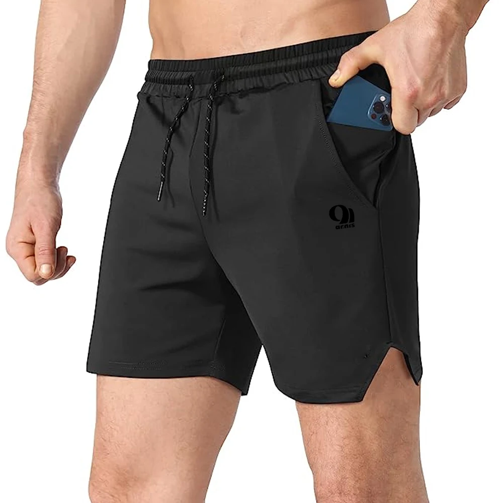 Workout Gym Short Quick Dry Active Training With Pockets Casual Men