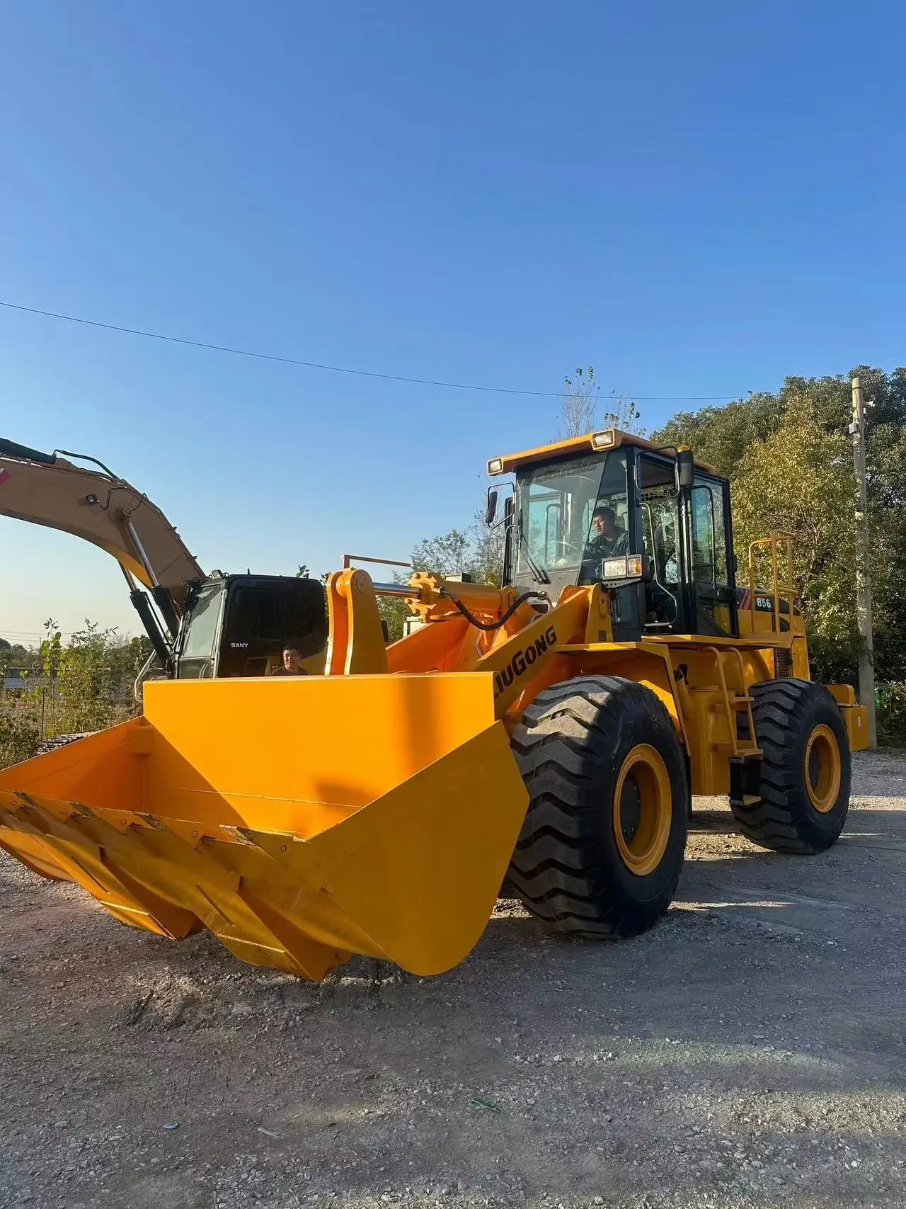 855h 856h Liugong Wheel Loader Cummins Engine Energy Saving Reduces ...