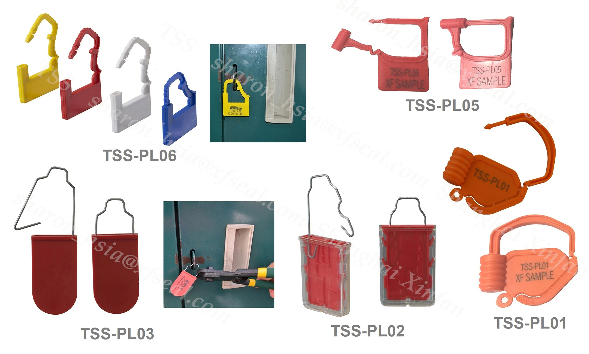 Plastic Padlock Seal Seal Lock Airflight Catering Safety Seal