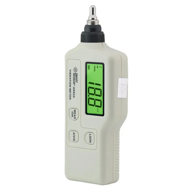 Smart Sensor Ar63a Vibrometer Pen Handheld Vibration Measuring ...