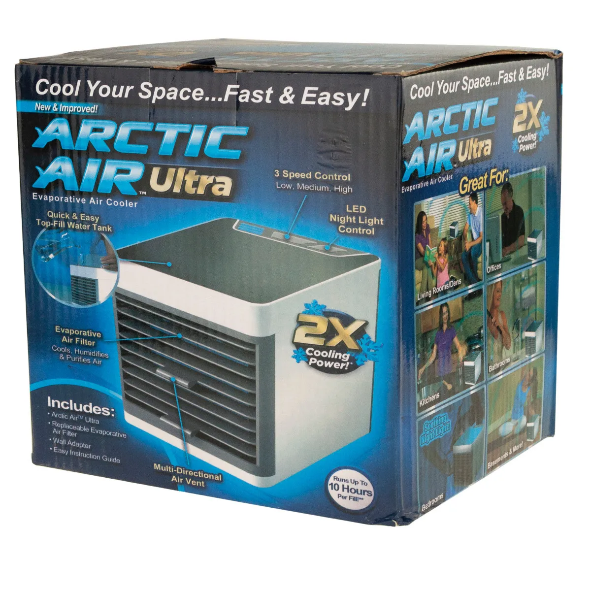 Portable Usb Air Cooler, 3-Speed, 120cm - detail 2