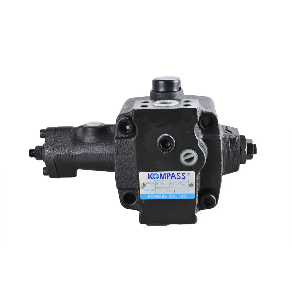 Kompass High Efficiency Variable Low-Pressure Double Vane Pump Leak-Free Hydraulic Pump for All Equipment Types