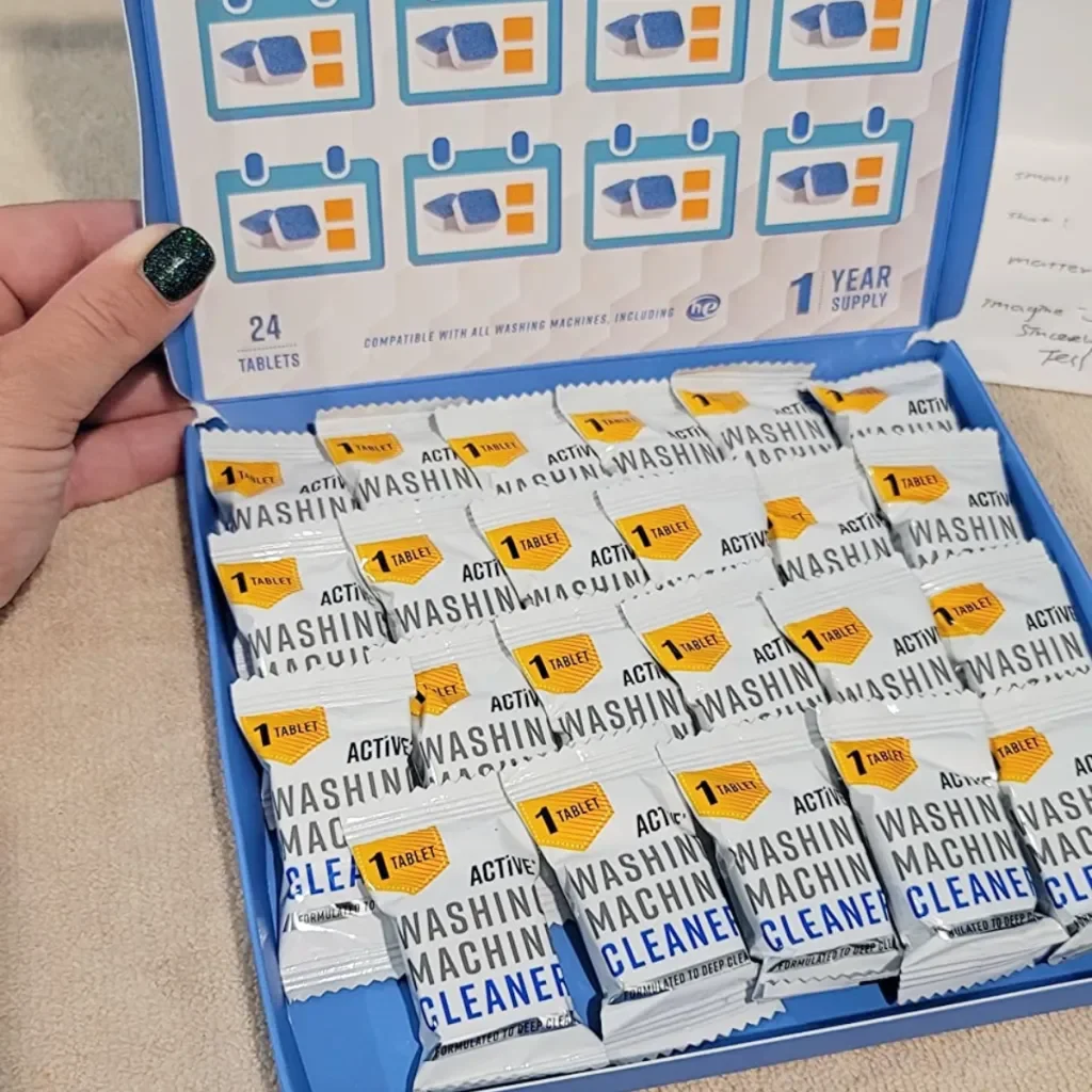 Washing Machine Cleaner Descaler Effervescent Deep Cleaning Tablets