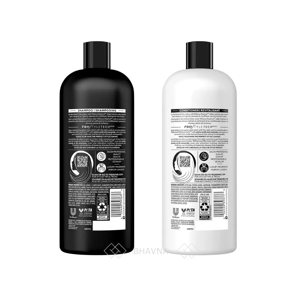 Usa Tresemme 900ml Revitalized Color Shampoo And Conditioner Enriched With Protection For Hair 1370