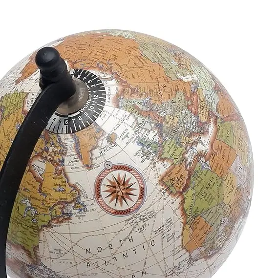 Современный домашний декор со Всемирным глобусом