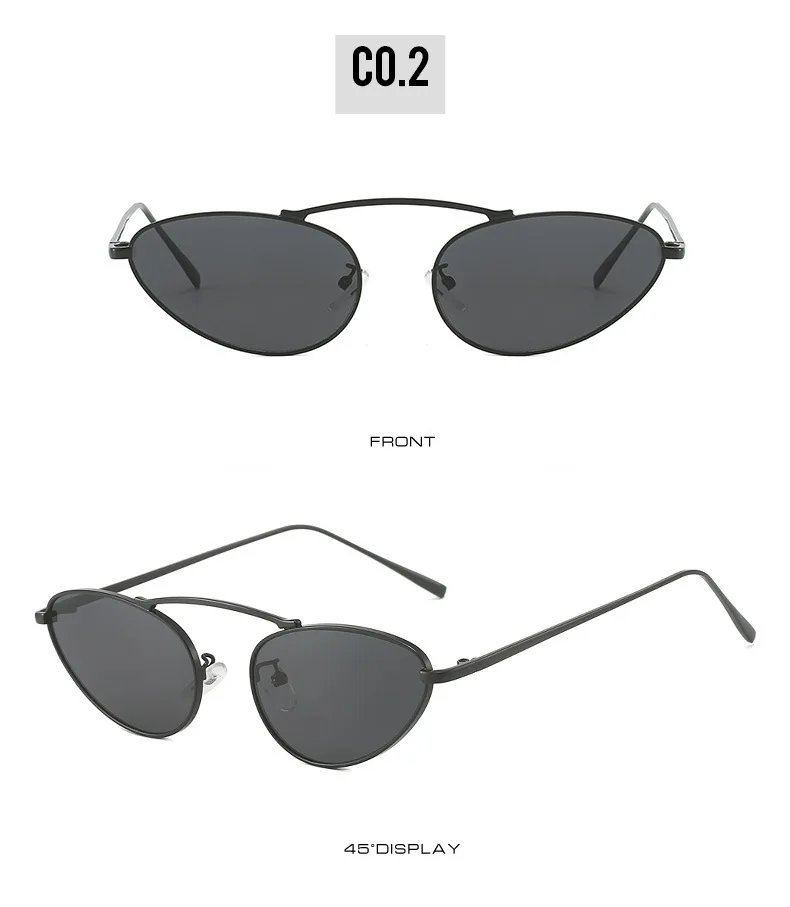 2025 Fashion Vintage Lady Metal Frame Y2K Sun Glasses UV400