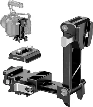 NEEWER PS013 Foldable V Mount Battery Plate with Arca Type QR Plate