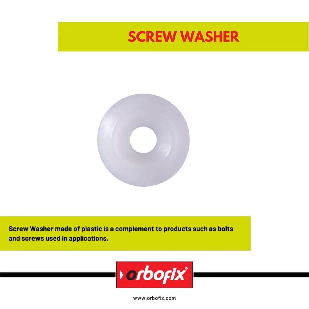 Screw Washer White Color Plastic Anchor Bolt Premium Quality And Best ...