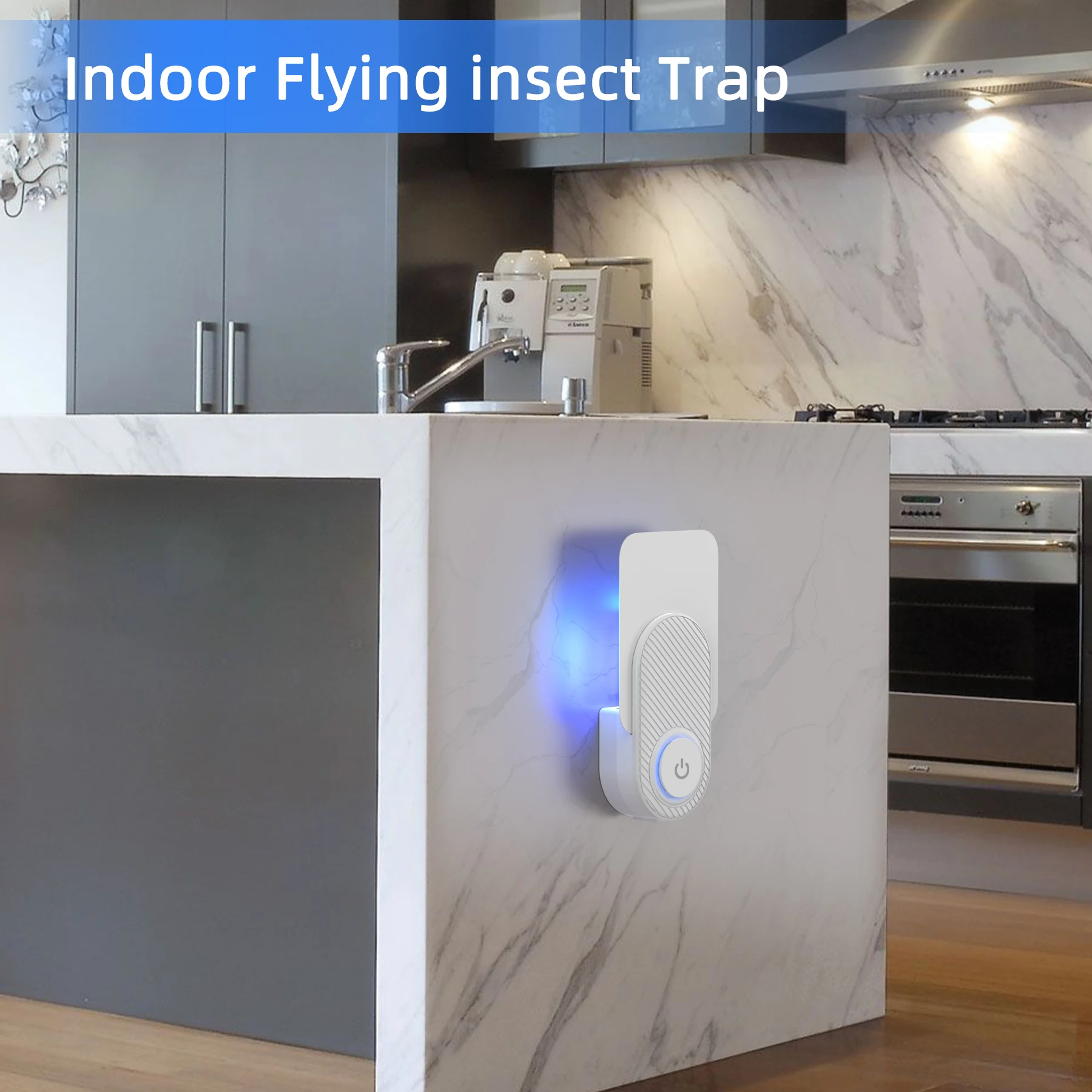 X-Pest New Design Plug-In Flying Insects Trap With UV Light for Flies/Moths/Gnats/Wasp/Bug Electric Indoor Fruit Fly Trap
