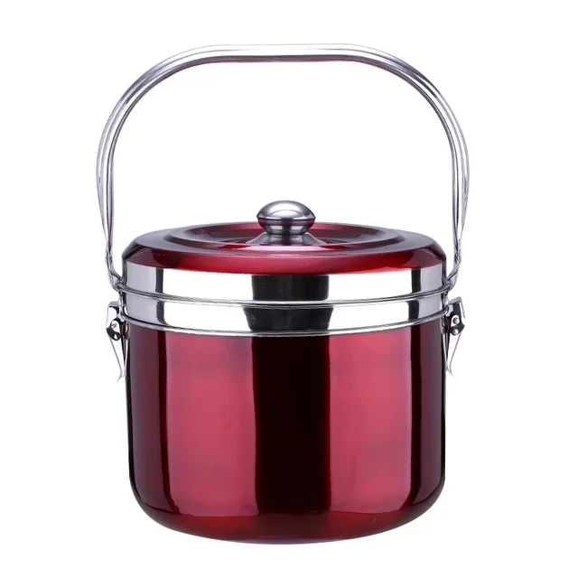 TK05 Wholesale Stainless Steel Fire-Free Stewing Pot - No-Fire Re-Cooking Gift Pot for Street Stalls & Running Jianghu Sales