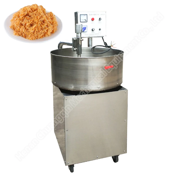 Chicken Meat Shredding Machine Chicken Floss Fry Machine Pork Floss Meat