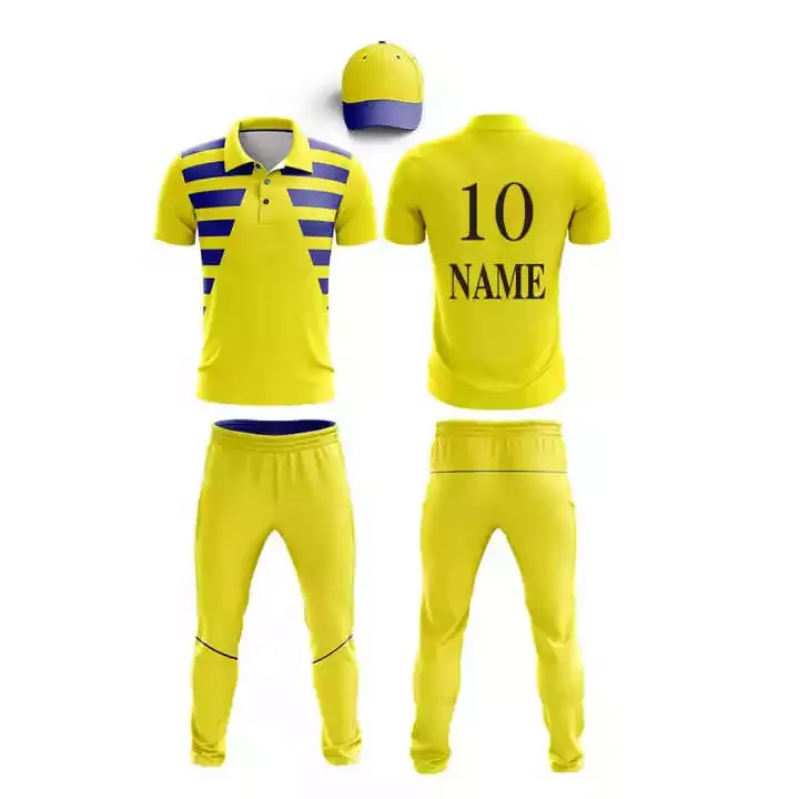 Sublimation Cricket Uniform Custom Cricket Uniform Kit Tshirt And Trouser Custom Cricket 5912