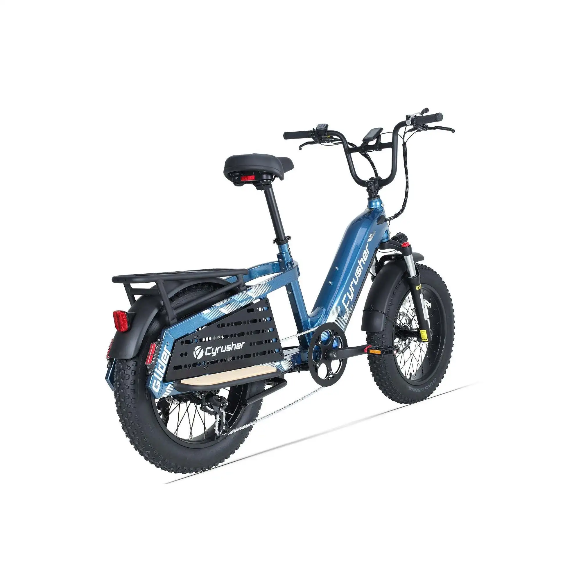 Cyrusher Glider E-Lastenrad Cargo Bike Aluminum Frame 52V/15.6Ah (811.2Wh)