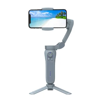 L7Bpro New 3 Axis  Foldable Gimbal Stabilizer for Mobile With Face Tracking Function Anti-shake for Video Vlog Shooting detail image