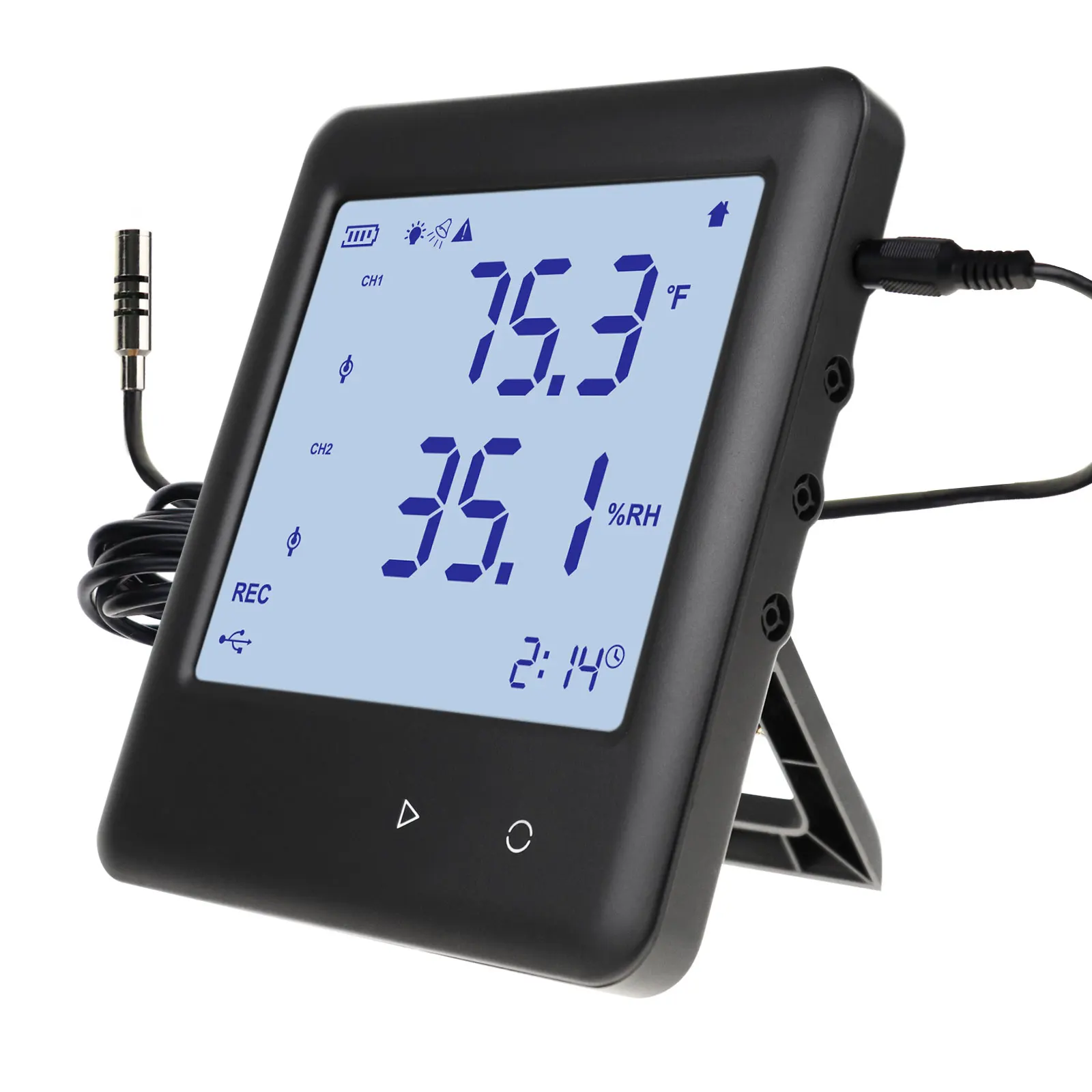 Data Logger Thermo-hygrometer Thermometer Temperature And Humidity ...