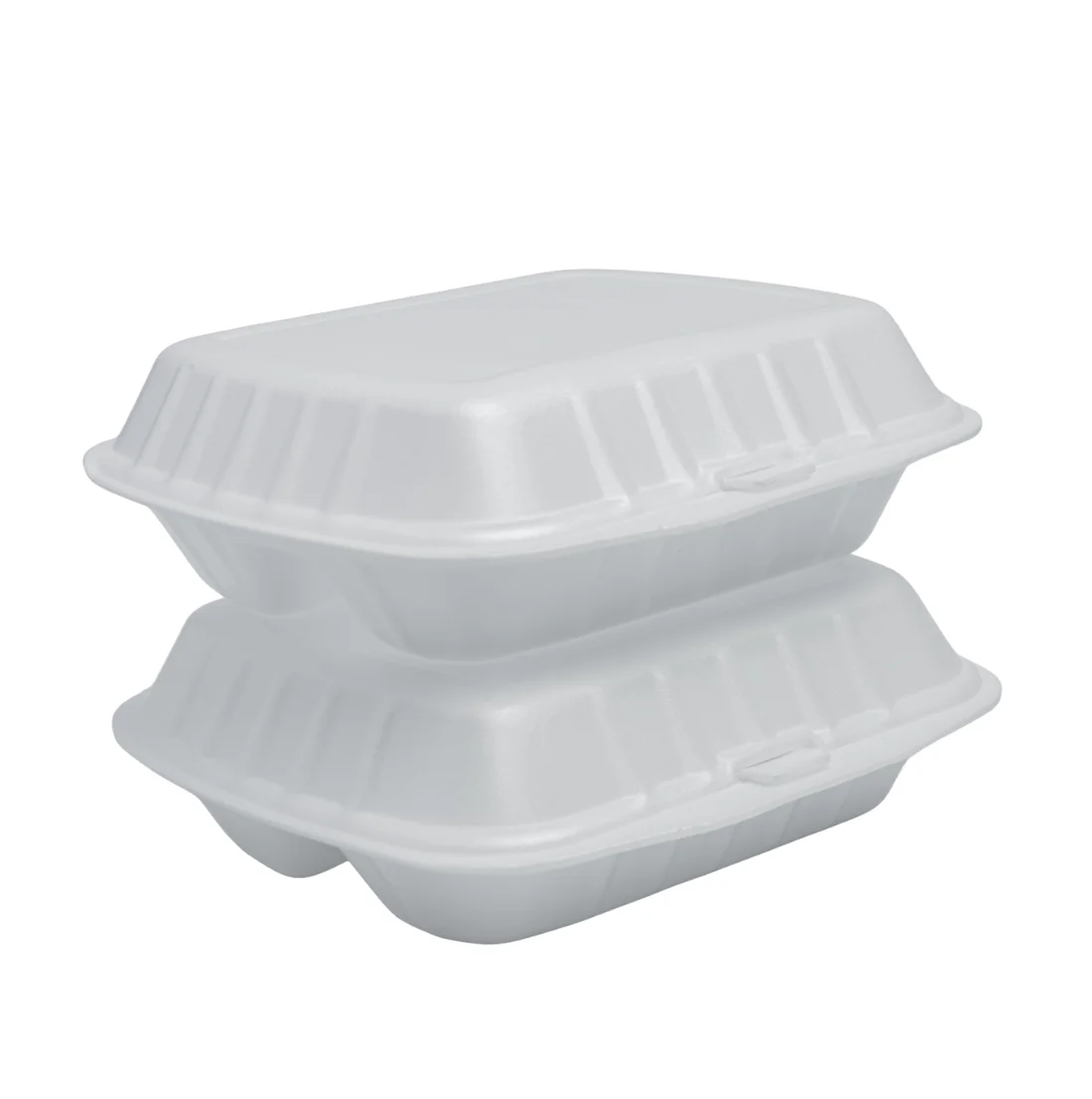 Three Compartments Disposable Ps Foam Food Container Foodsaver