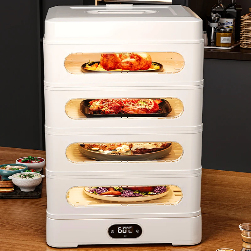 WANUO 3/4/5 շարք մեկուսացված սննդի ծածկույթ՝ սնունդը տաք և թարմ պահելու համար, խոհանոցի և ճաշասրահի սննդի պաշտպան