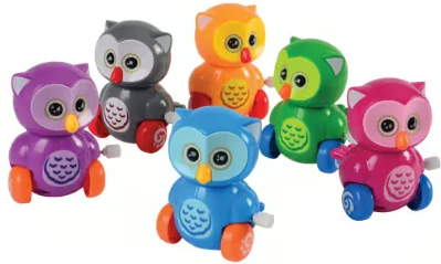 Заводные совы хорошее качество заводная пластиковая сова игрушка для