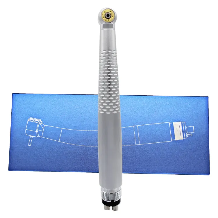 26w Ring Led Light Dental Turbine Handpiece High Speed Metal And Steel