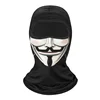 NK10Black balaclava with graphic design