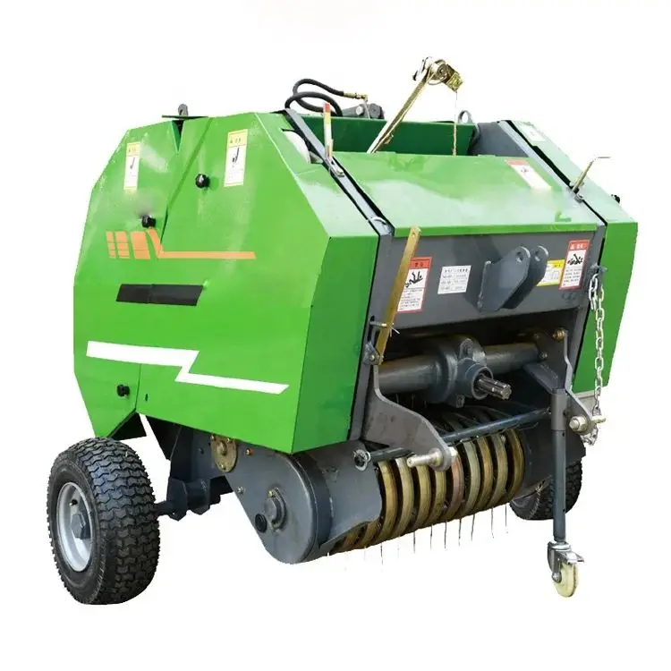 Automatic Machine Baler Farm Equipment Field Crop Roll Round Mini Hay ...