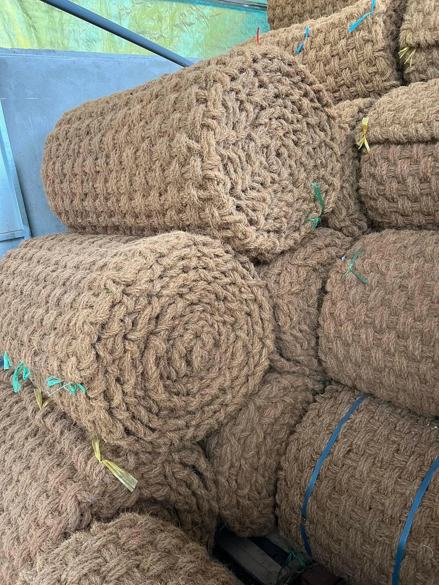 Eco Friendly Coir Mat Made From Coconut Fiber Export Quality Diverse