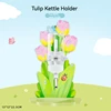 Pink Tulip Stand with Carabiner 80mlGZ