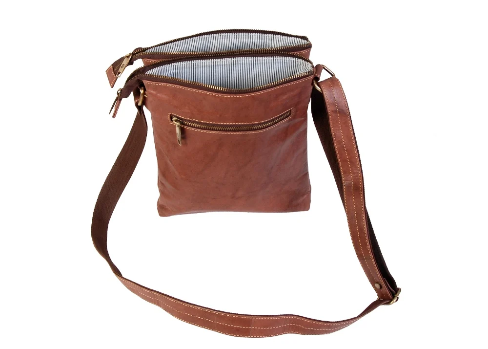 JUST BUY IT Fashion Lady Sling Bag Panelled Color PU Leather
