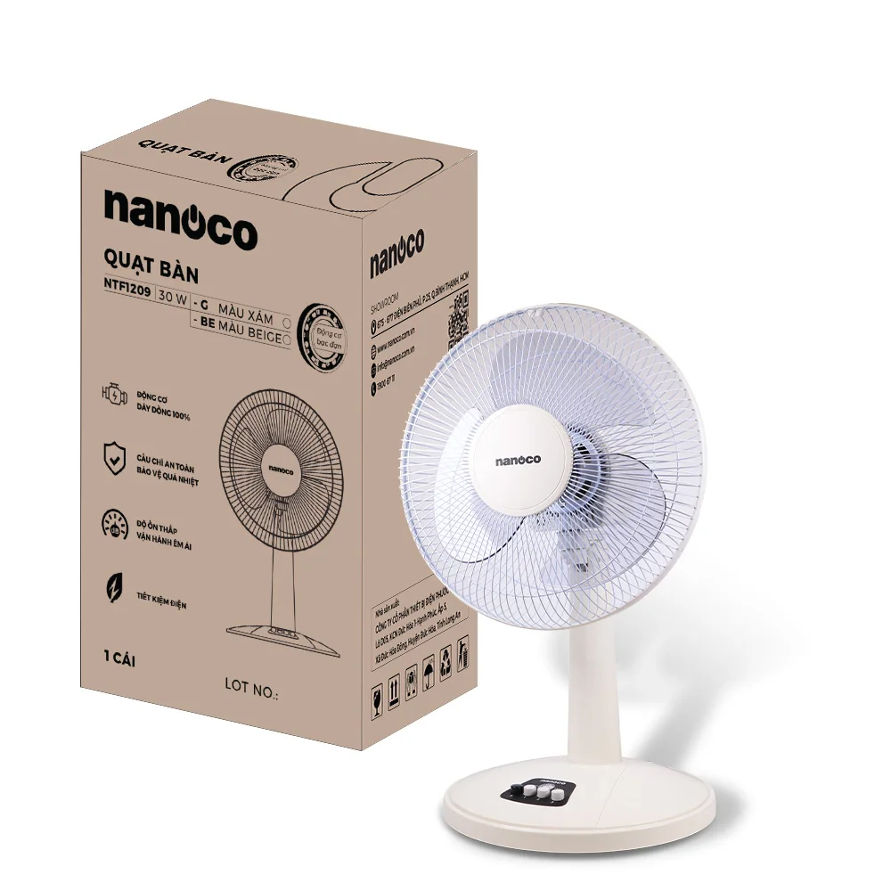 Table Fan, NTF1209, M3/min - detail 10