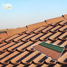 Durable Weather-Resistant Clay Metal Roof Tiles Coated Finish for Outdoor Application for Extreme Climates and Villas