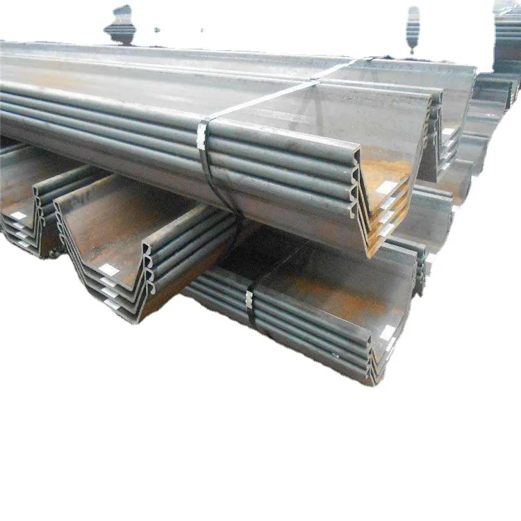 Стальной лист сваи блокирующий Z типа U En10249 S355jr S355j0 S355j2h