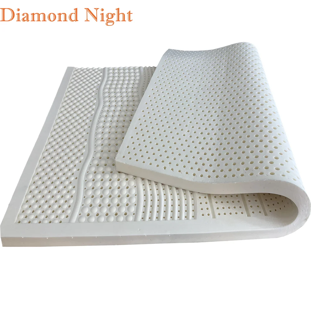 Customized Natural Rubber Orthopedic Mattress Topper Latex Mattresses
