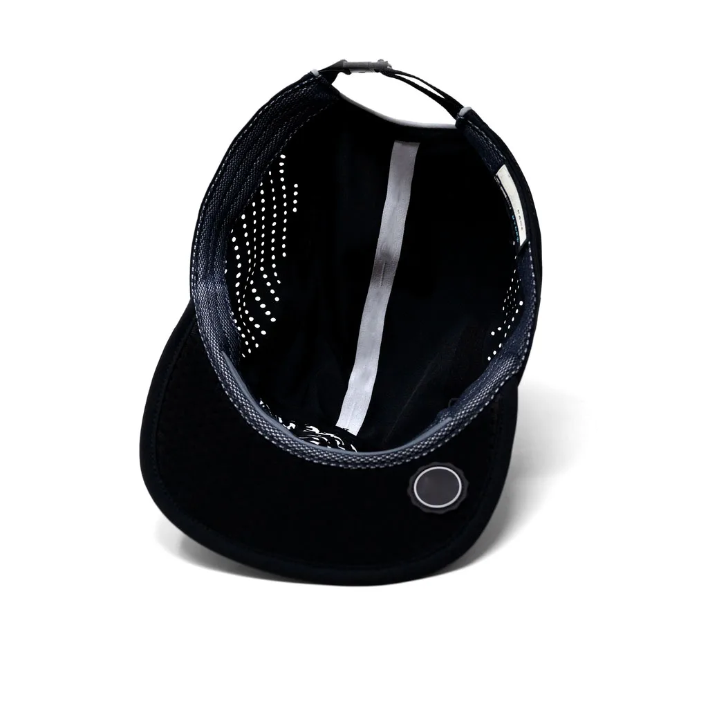 Melin Pace Running Hat Lightweight Waterproof Nylon Custom 7 Panel