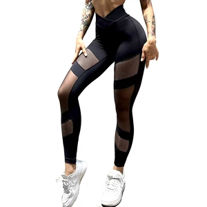 Quick-Dry Breathable Four-Way Stretch Scrunch Butt Gym Sport Pants for Women Active Wear Fitness Yoga Leggings